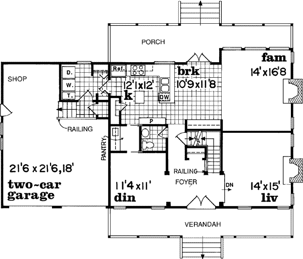 Main Floor Plan: 35-390