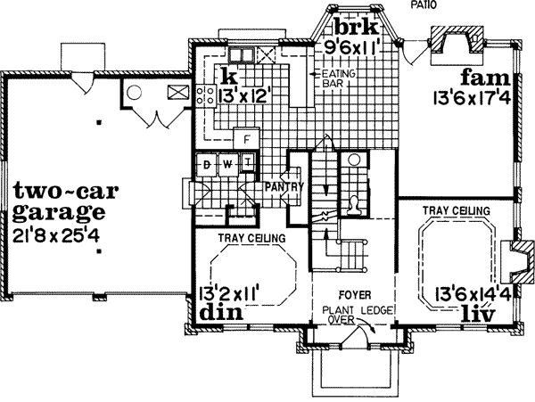 Main Floor Plan: 35-393