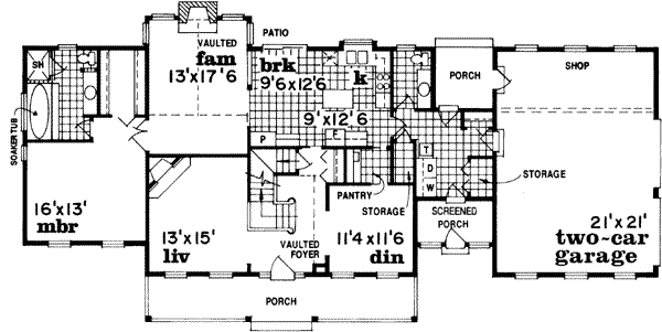 Main Floor Plan: 35-394
