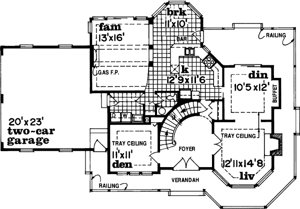 Main Floor Plan: 35-395