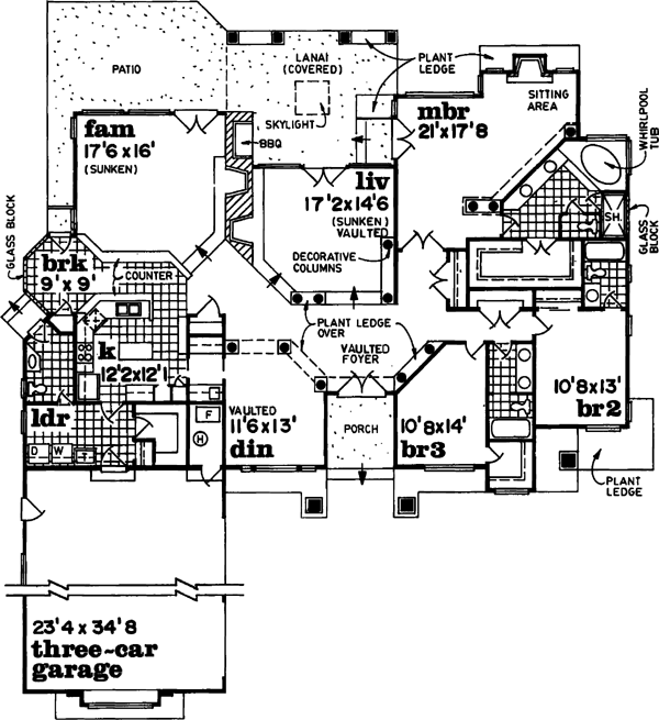 Main Floor Plan: 35-401