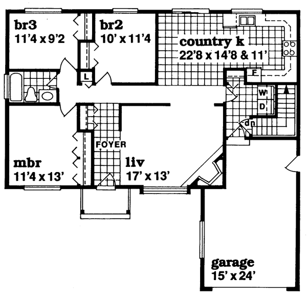 Main Floor Plan: 35-408