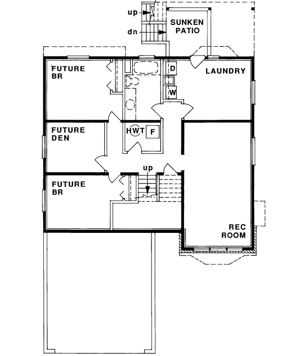 Lower Floor Plan: 35-409