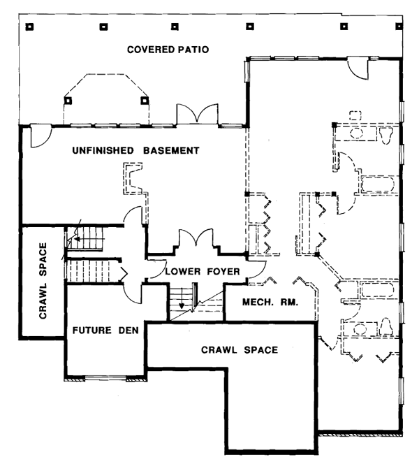 Lower Floor Plan: 35-415