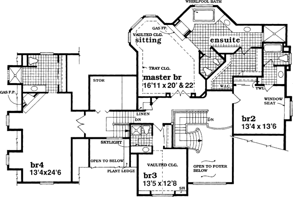 European Style Home Design 35-417