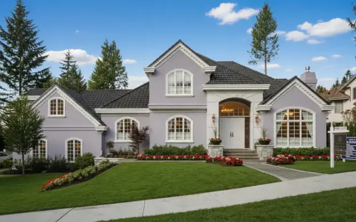 European house plans 35-417 - front exterior, 4,731 sq ft, 4 bed, 4 bath house plans | Monster House Plans