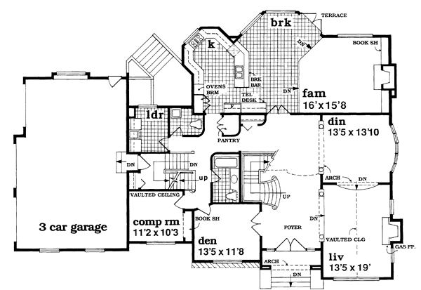 Main Floor Plan: 35-417