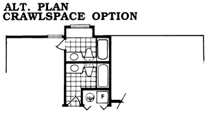 Ranch Style Home Design Plan: 35-426