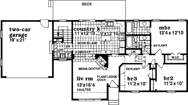 Main Floor Plan: 35-427