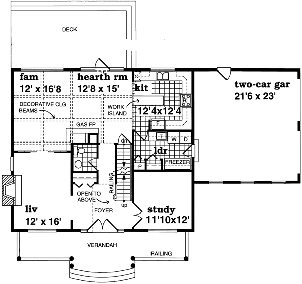 Main Floor Plan: 35-434