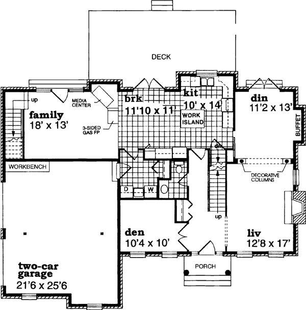 Main Floor Plan: 35-435