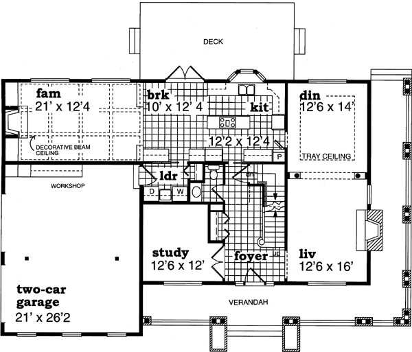 Main Floor Plan: 35-437