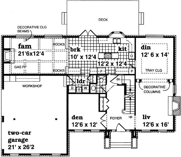 Farm Style House Plans 35-438