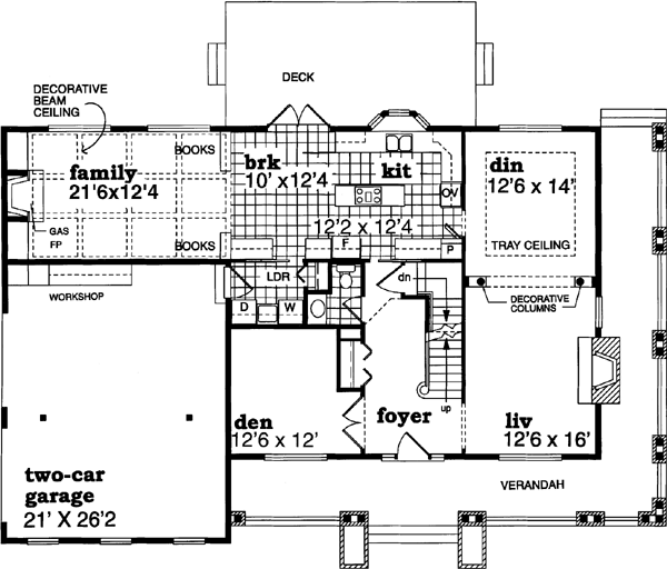 Main Floor Plan: 35-438