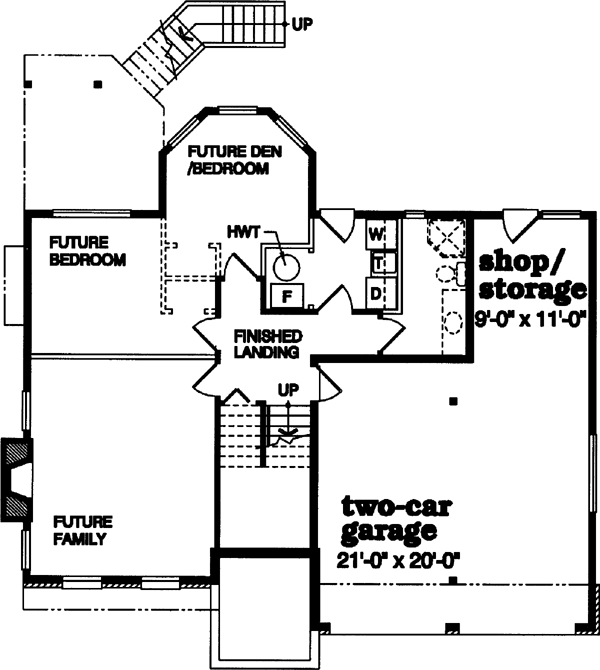 Lower Floor Plan: 35-443