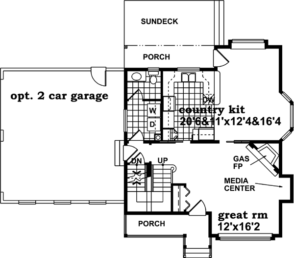 Main Floor Plan: 35-447