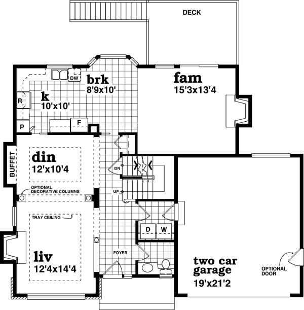 Main Floor Plan: 35-448