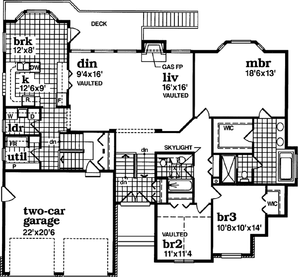 Main Floor Plan: 35-449