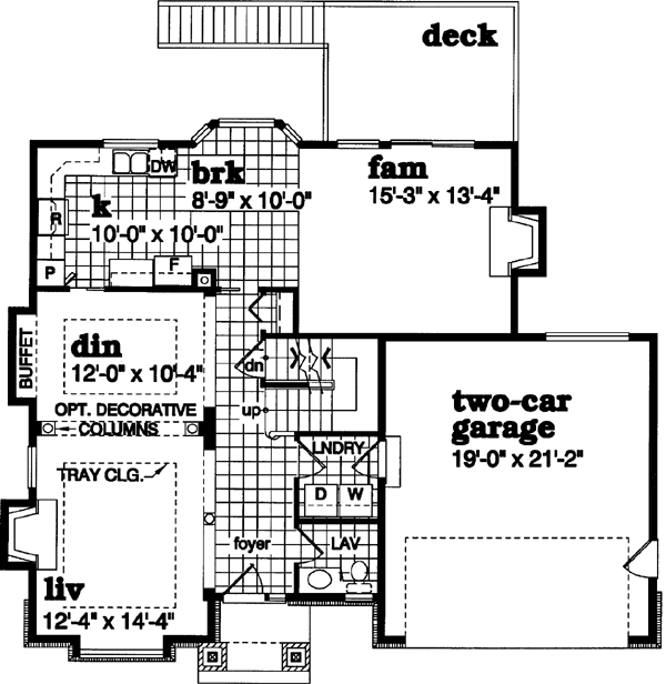 Main Floor Plan: 35-450