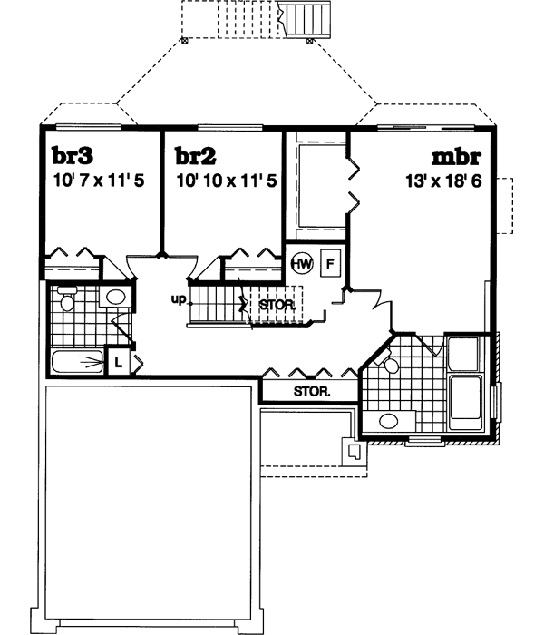 Lower Floor Plan: 35-452