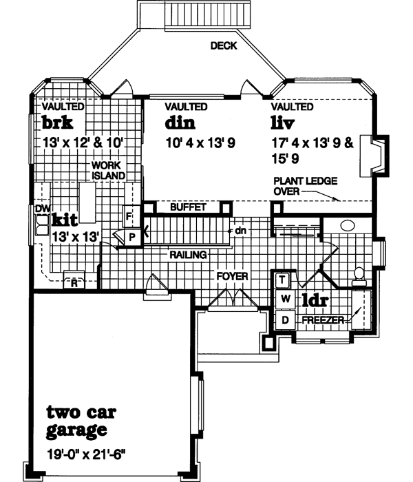 Main Floor Plan: 35-452