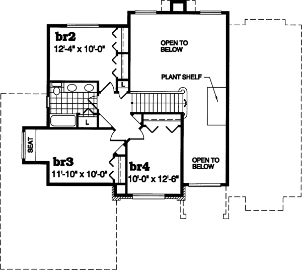 Upper/Second Floor Plan: 35-453