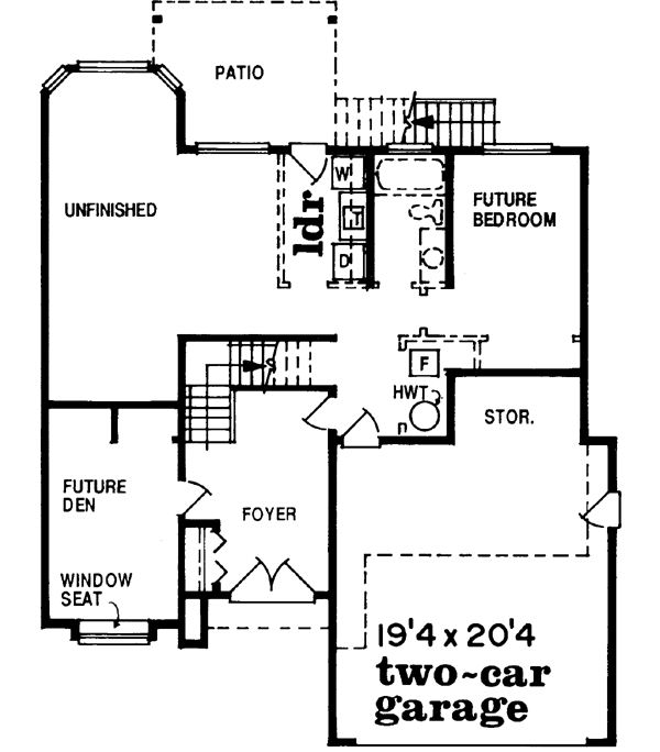 Main Floor Plan: 35-463