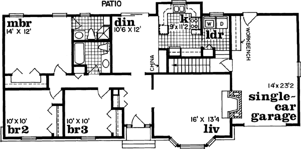 Main Floor Plan: 35-469