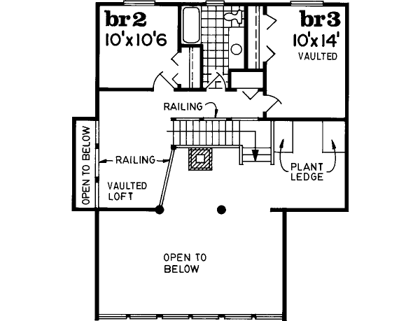 Upper/Second Floor Plan: 35-472