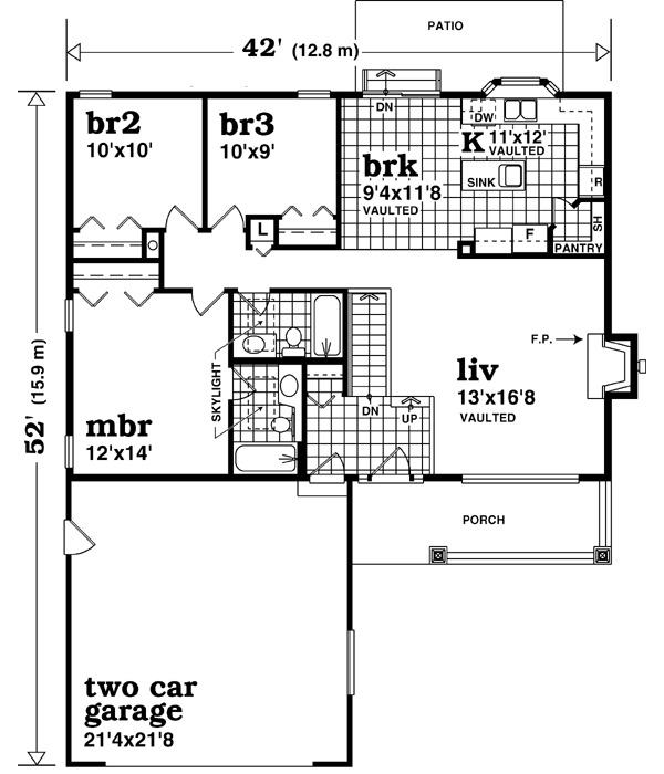Main Floor Plan: 35-476