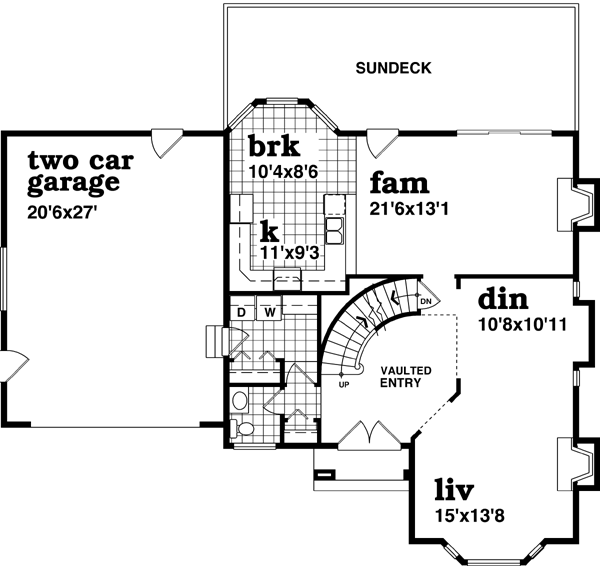 Main Floor Plan: 35-478