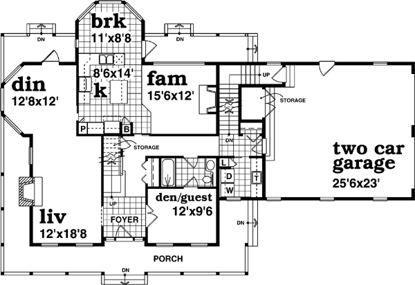 Main Floor Plan: 35-479