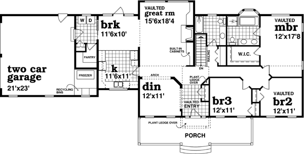 Main Floor Plan: 35-483