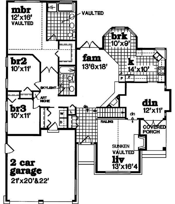 Main Floor Plan: 35-486