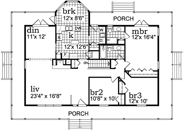 Main Floor Plan: 35-488