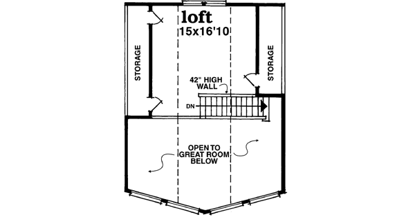 Upper/Second Floor Plan: 35-490