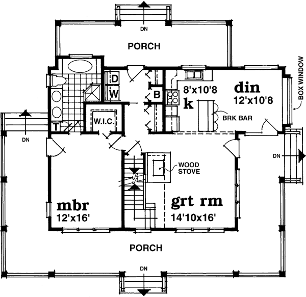 Main Floor Plan: 35-492