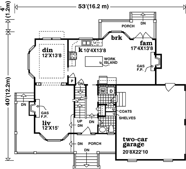 Main Floor Plan: 35-493