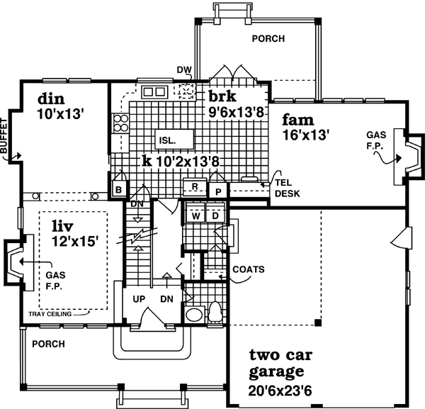 Main Floor Plan: 35-494