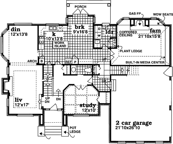 Main Floor Plan: 35-496