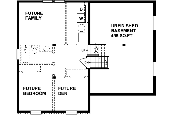 Lower Floor Plan: 35-498