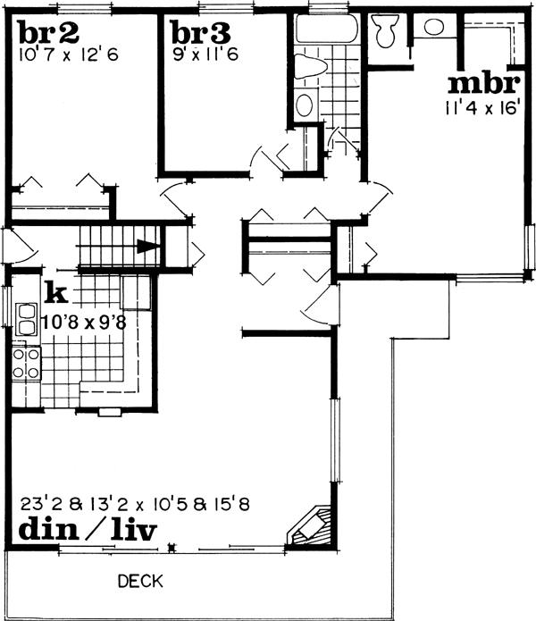 Main Floor Plan: 35-500