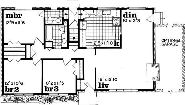Main Floor Plan: 35-501