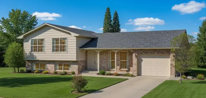 Traditional house plans 35-510 - front exterior, 1,561 sq ft, 3 bed, 2 bath house plans | Monster House Plans