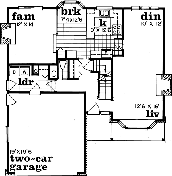 Main Floor Plan: 35-521