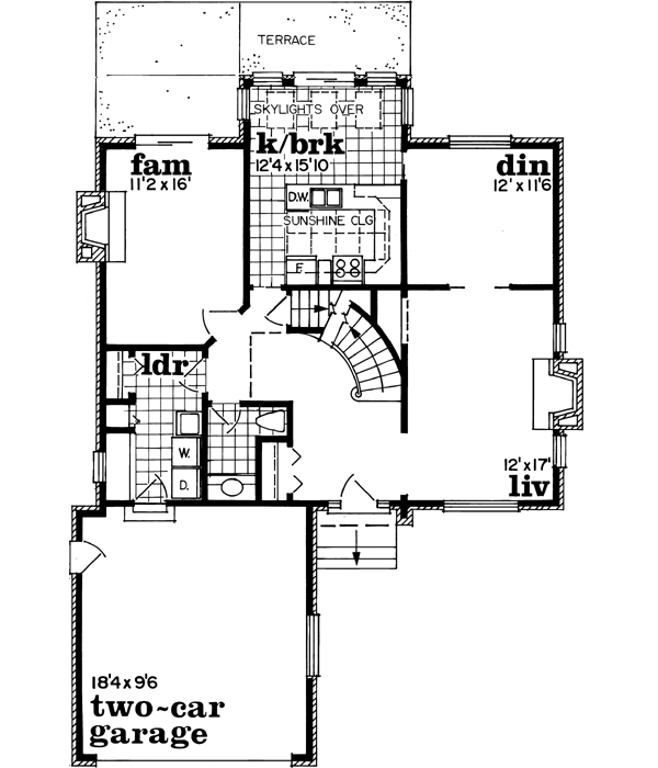 Main Floor Plan: 35-523