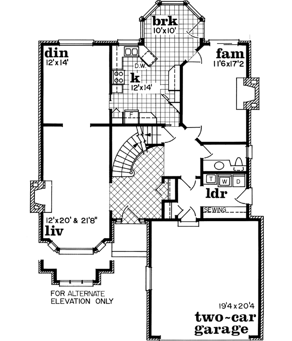 Main Floor Plan: 35-526