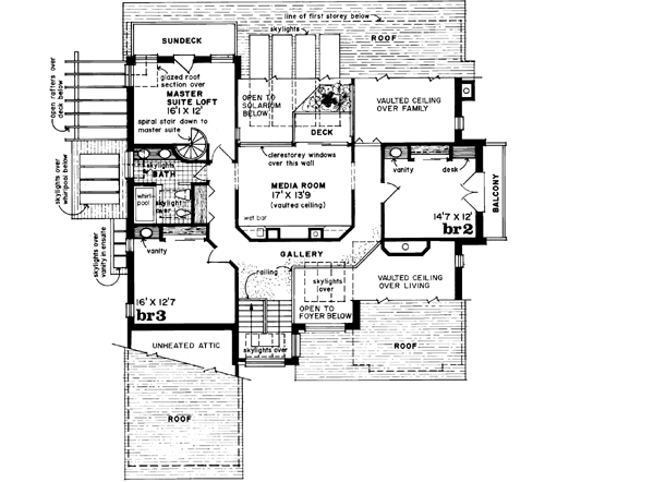 Upper/Second Floor Plan:35-527