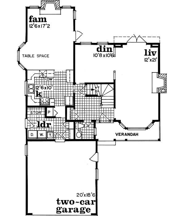 Main Floor Plan: 35-528