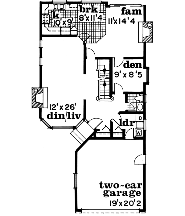 Main Floor Plan: 35-535